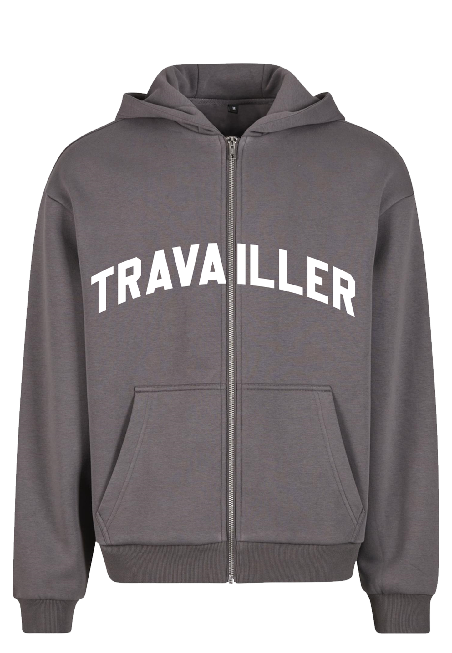 CURVED LOGO ZIP UP