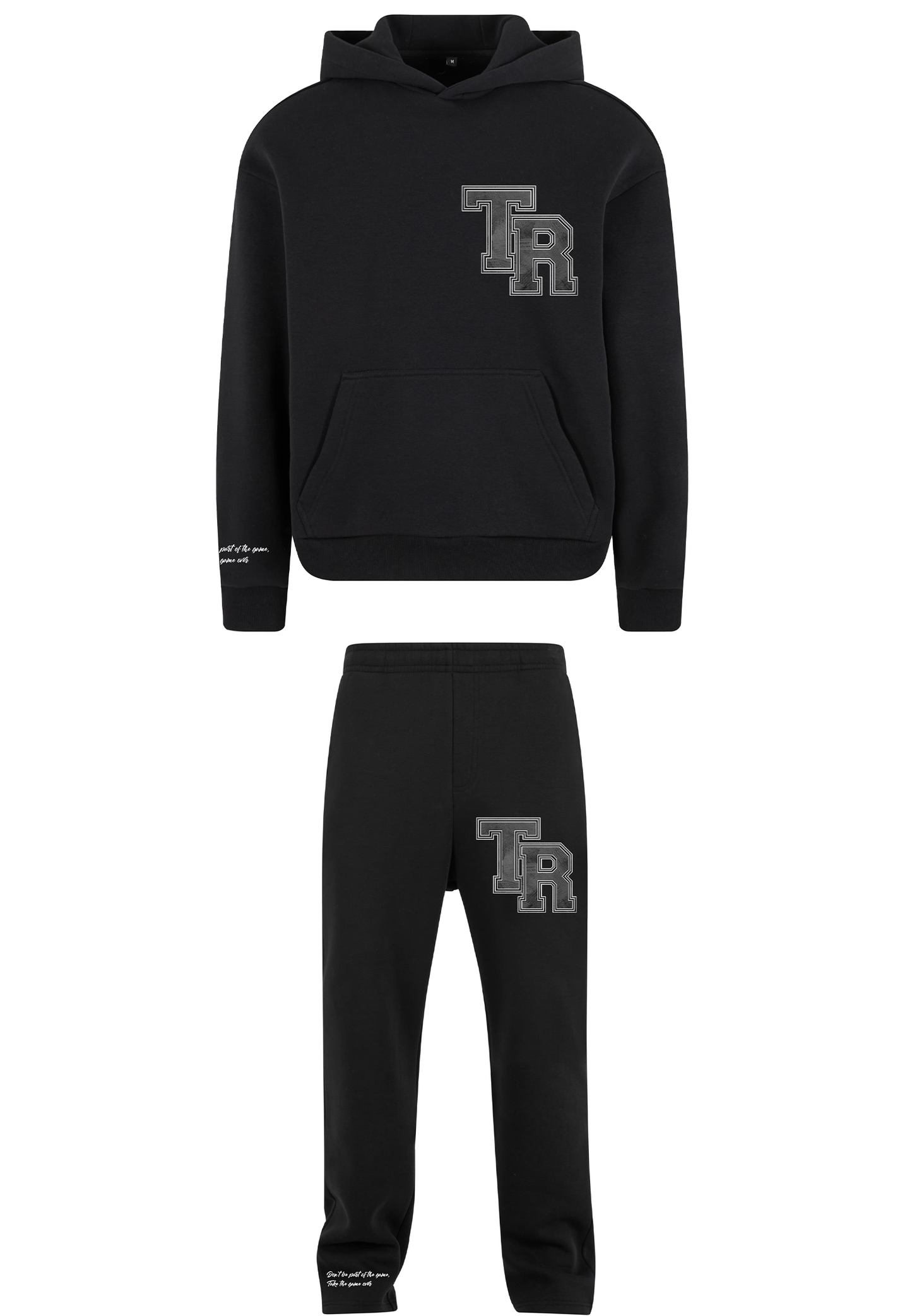 TR LOGO BLACK TRACKSUIT